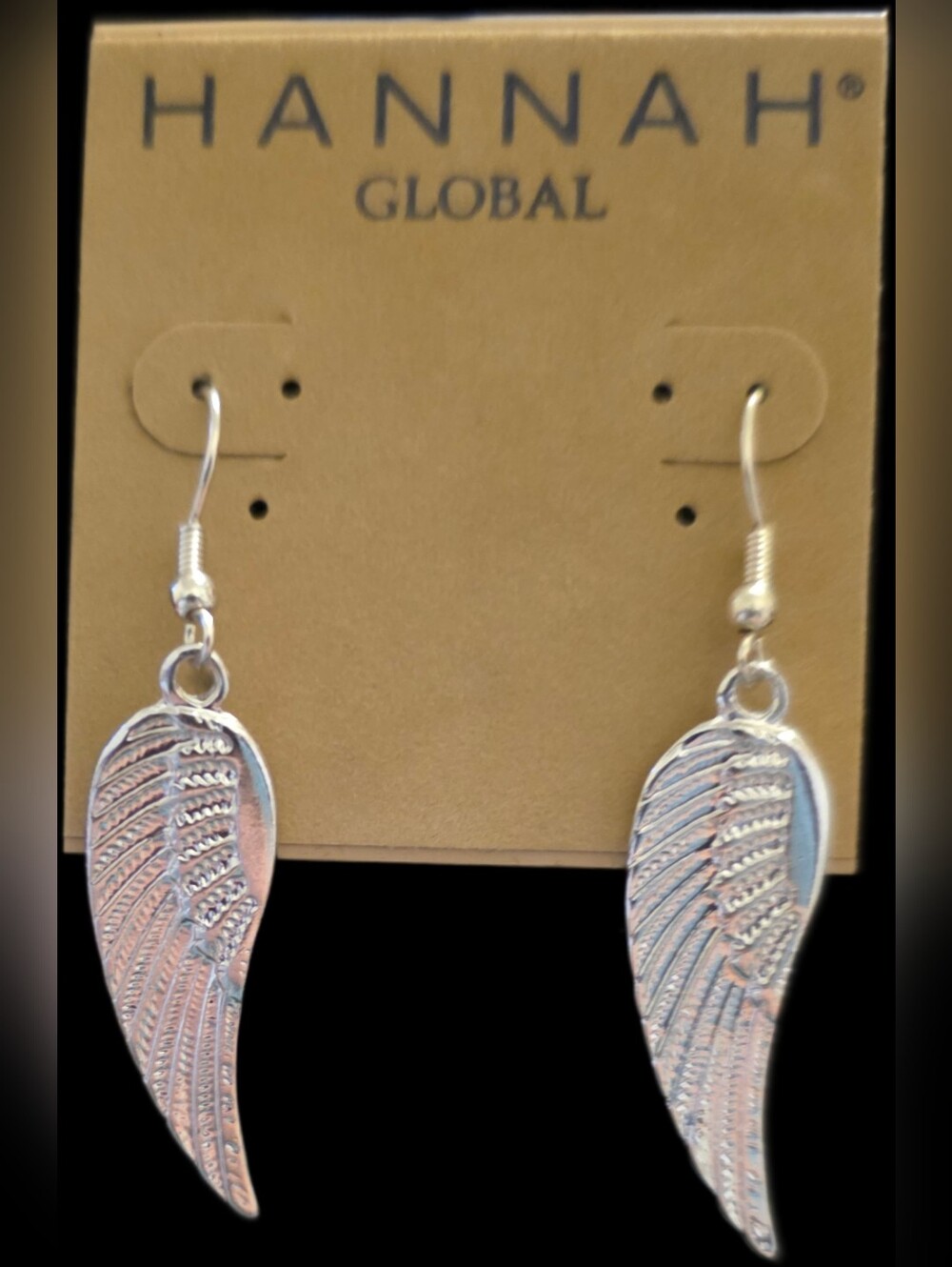 Wing Drop Earrings
